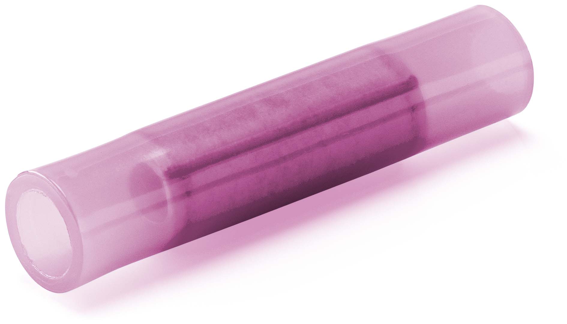 Knipex, 97 99 Butt Splice Connector, Red, Nylon, Tin 16 → 22 AWG