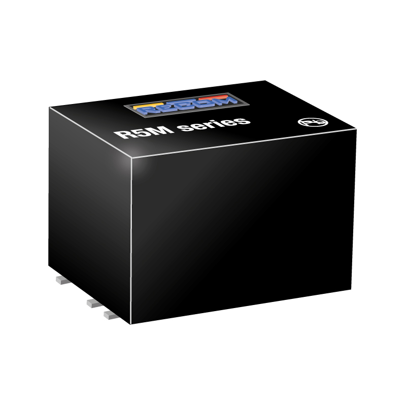 Recom R5M DC-DC Converter, 15V dc/ 333mA Output, 9 → 36 V dc, 18 to75 V dc Input, 5W, Surface Mount, +50°C Max