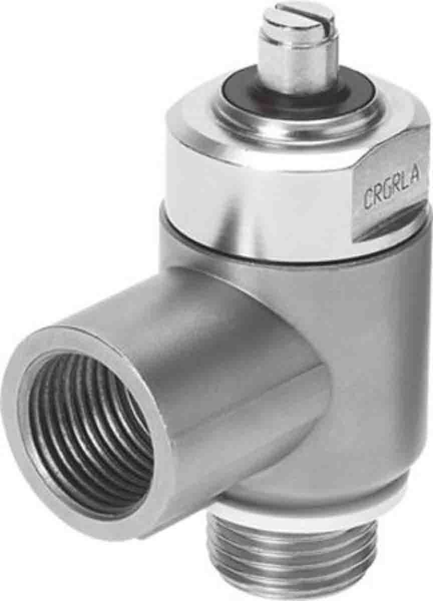 Festo CR Series Threaded Flow Controller, 4mm Tube Inlet Port, 161404