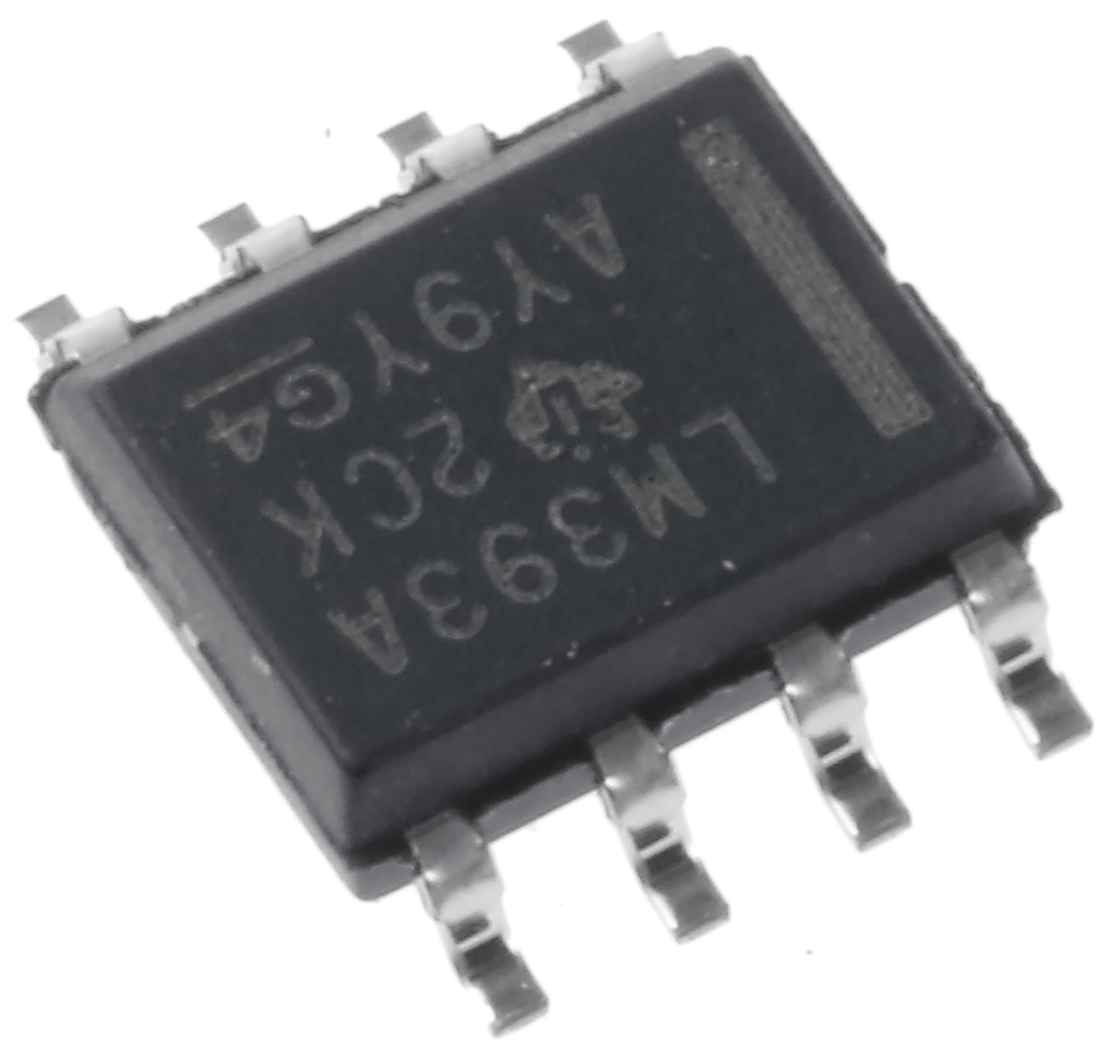 LM393AD Texas Instruments, Dual Comparator, Open Collector O/P, 1.3μs 3 → 28 V 8-Pin SOIC