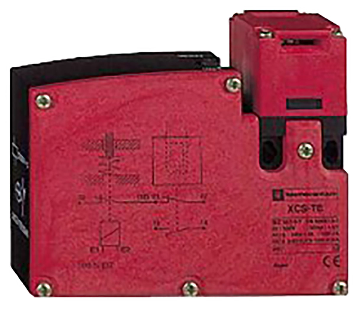 Telemecanique Sensors XCS-TE Series Solenoid Interlock Switch, Power to Unlock, 24V ac/dc, Actuator Included