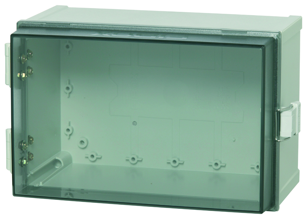 Fibox CAB Series Polycarbonate Wall Box, IP65, Viewing Window, 200 mm x 300 mm x 180mm