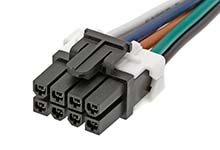 Molex 8 Way Female Mini-Fit TPA2 to 8 Way Female Mini-Fit TPA2 Wire to Board Cable, 150mm