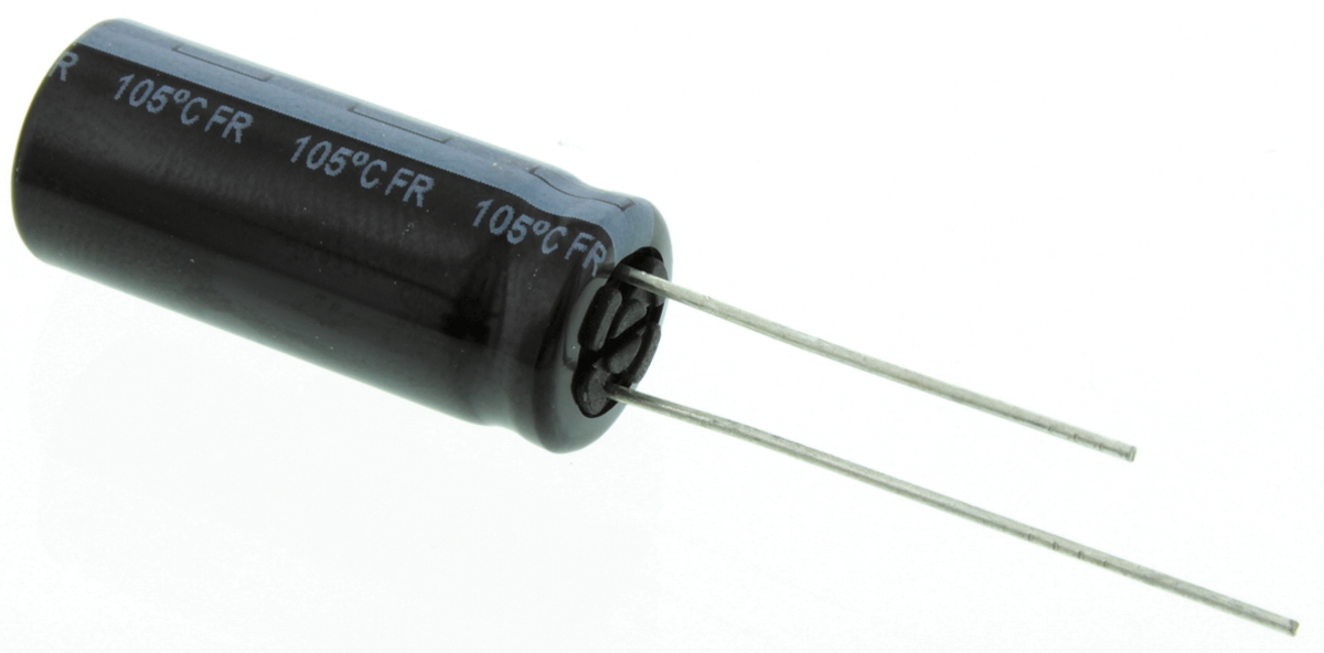 Panasonic 330μF Aluminium Electrolytic Capacitor 50V dc, Radial, Through Hole - EEUFR1H331L