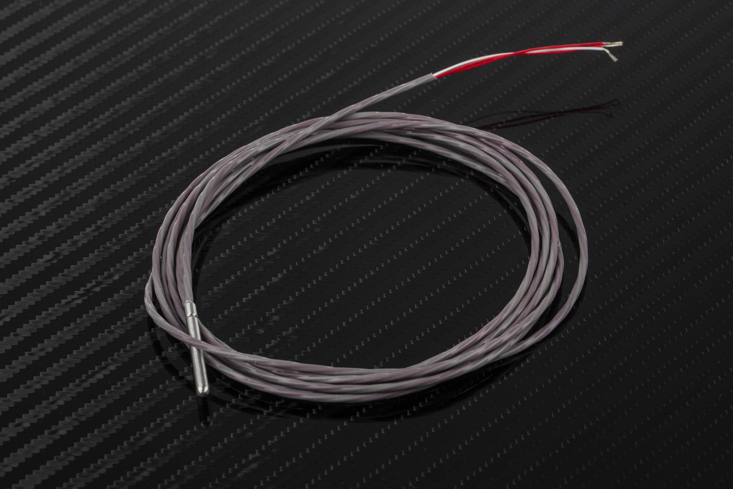 RS PRO PT100 RTD Sensor, 3mm Dia, 30mm Long, 3 Wire, Probe, Classe A +250°C Max
