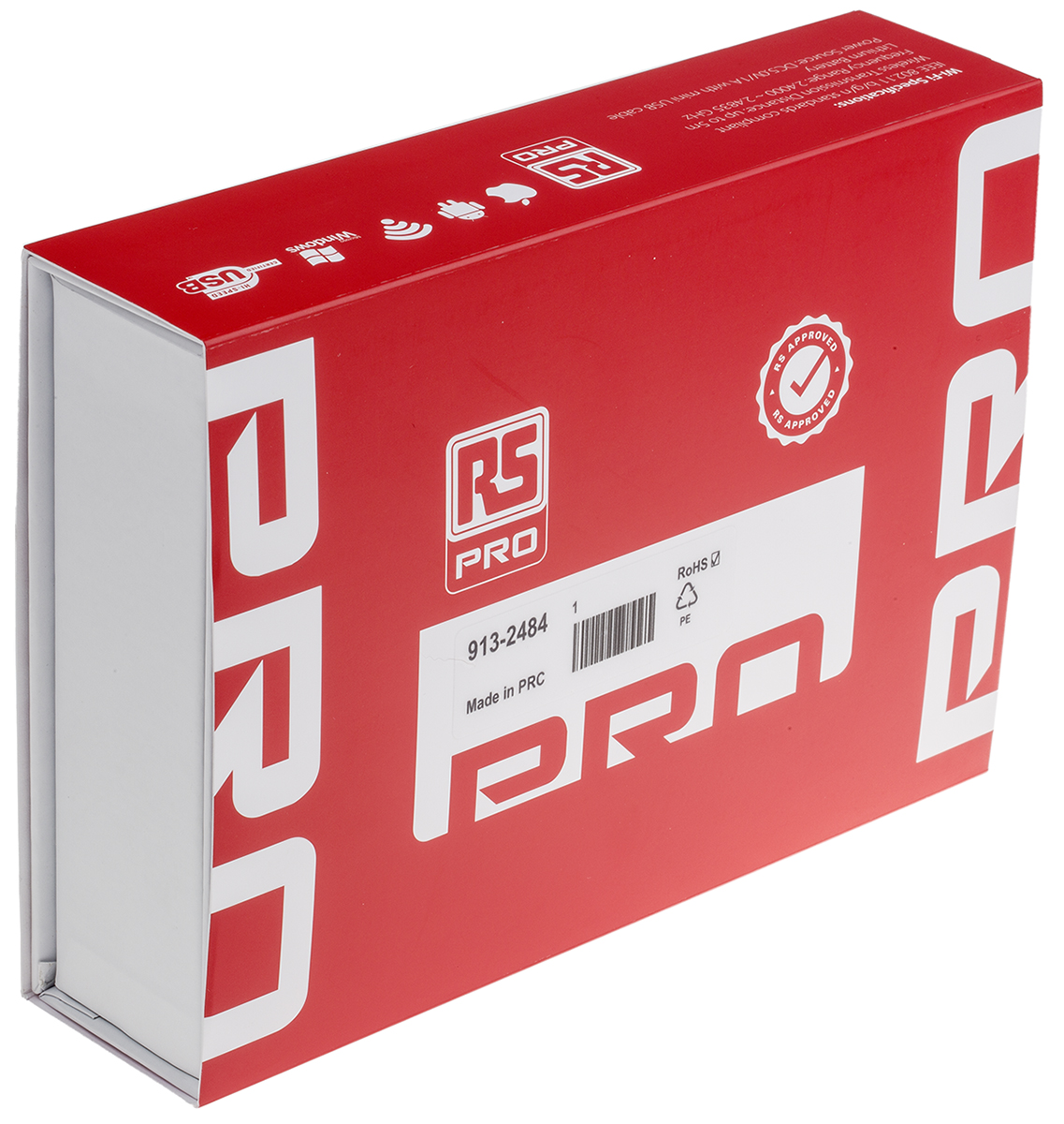 RS PRO USB Wifi Microscope, 1280 x 1024 pixels, 10 → 160X Magnification