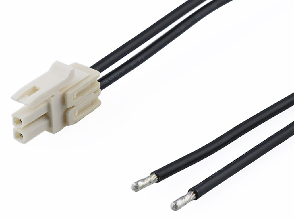 Molex 2 Way Female Micro-Fit+ Pigtail Cable assembly, 150mm