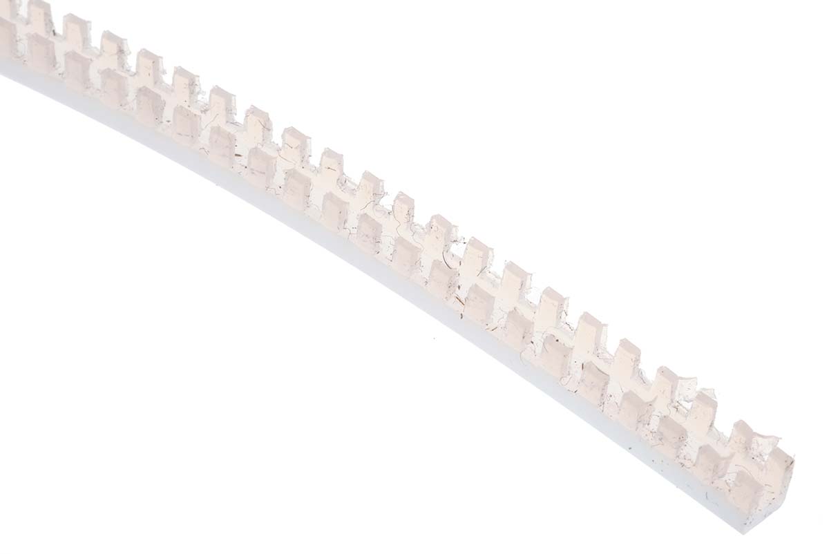 HellermannTyton G51TB Natural PTFE Grommet Strip 251-30209 G51TB-PTFE-NA
