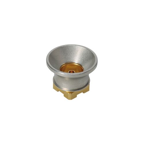 Huber+Suhner 82_MBX Series Socket Surface Mount Coaxial PCB Connector, 50Ω, PCB Termination, Straight Body