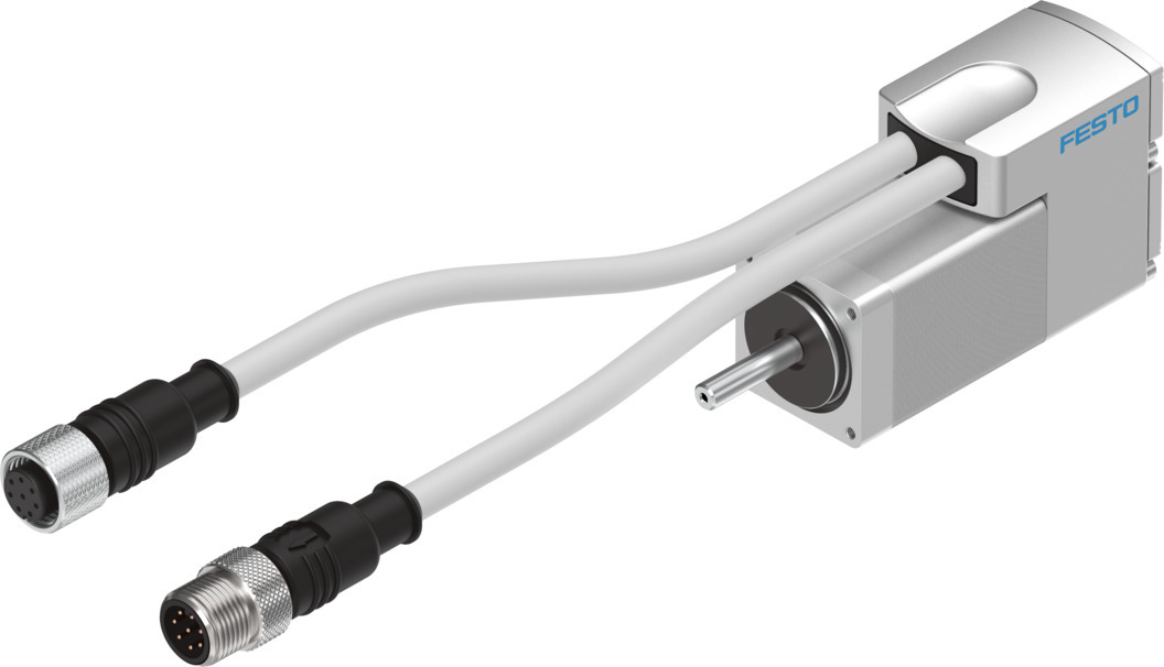 Festo EMMS-ST Series Hybrid Stepper Motor, 0.09Nm Torque, 48 V, 1.8°, 5mm Shaft