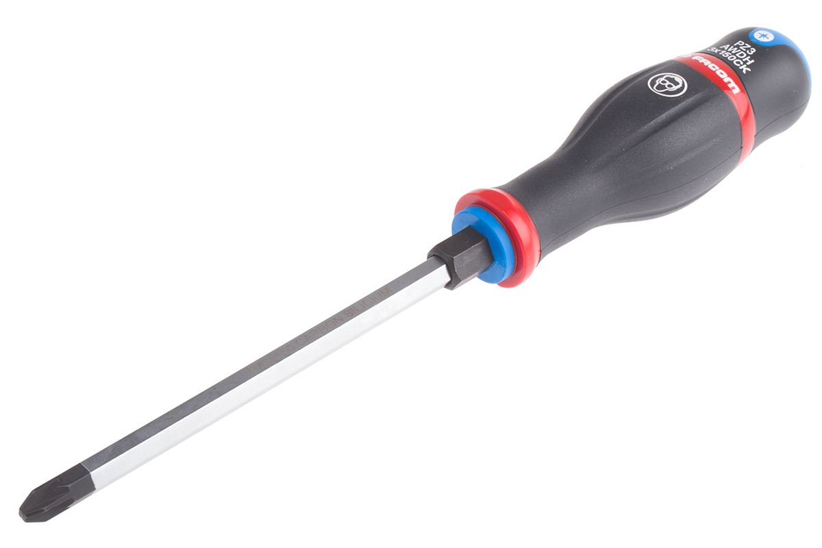 Facom Pozidriv  Screwdriver, PZ3 Tip, 150 mm Blade