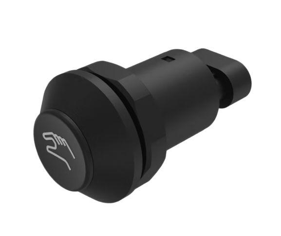 EAO Series 09 Series Push Button Switch, Momentary, Panel Mount, 30mm Cutout, 1 NO, 12 → 48V dc, IP67