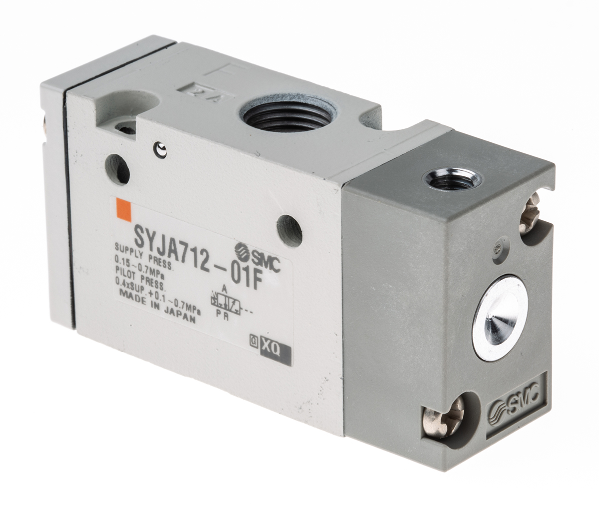 SMC Pneumatic Control Valve - Pilot/Spring G 1/8 SYJA700 Series