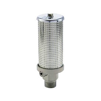 SMC VCHN 5MPa Pneumatic Silencer, Threaded, R 1 Male
