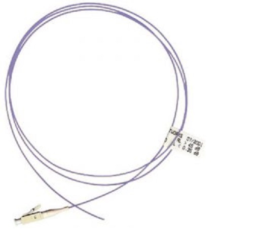 Molex Premise Networks LC to LC Simplex OM3 Multi Mode OM3 Fibre Optic Cable, 50/125μm, Light Blue, 1m
