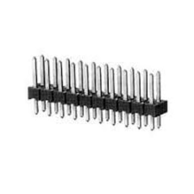 TE Connectivity AMPMODU Series Vertical Through Hole Pin Header, 24 Contact(s), 2.54 mm Pitch, 2 Row, Unshrouded