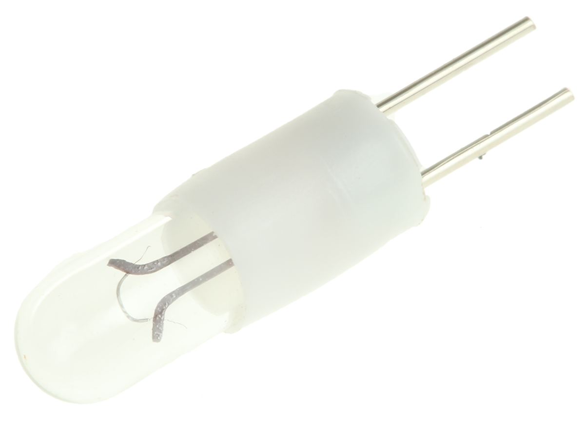 CML Innovative Technologies Bi-Pin Indicator Light, Clear, 6 V, 60 mA, 3000h