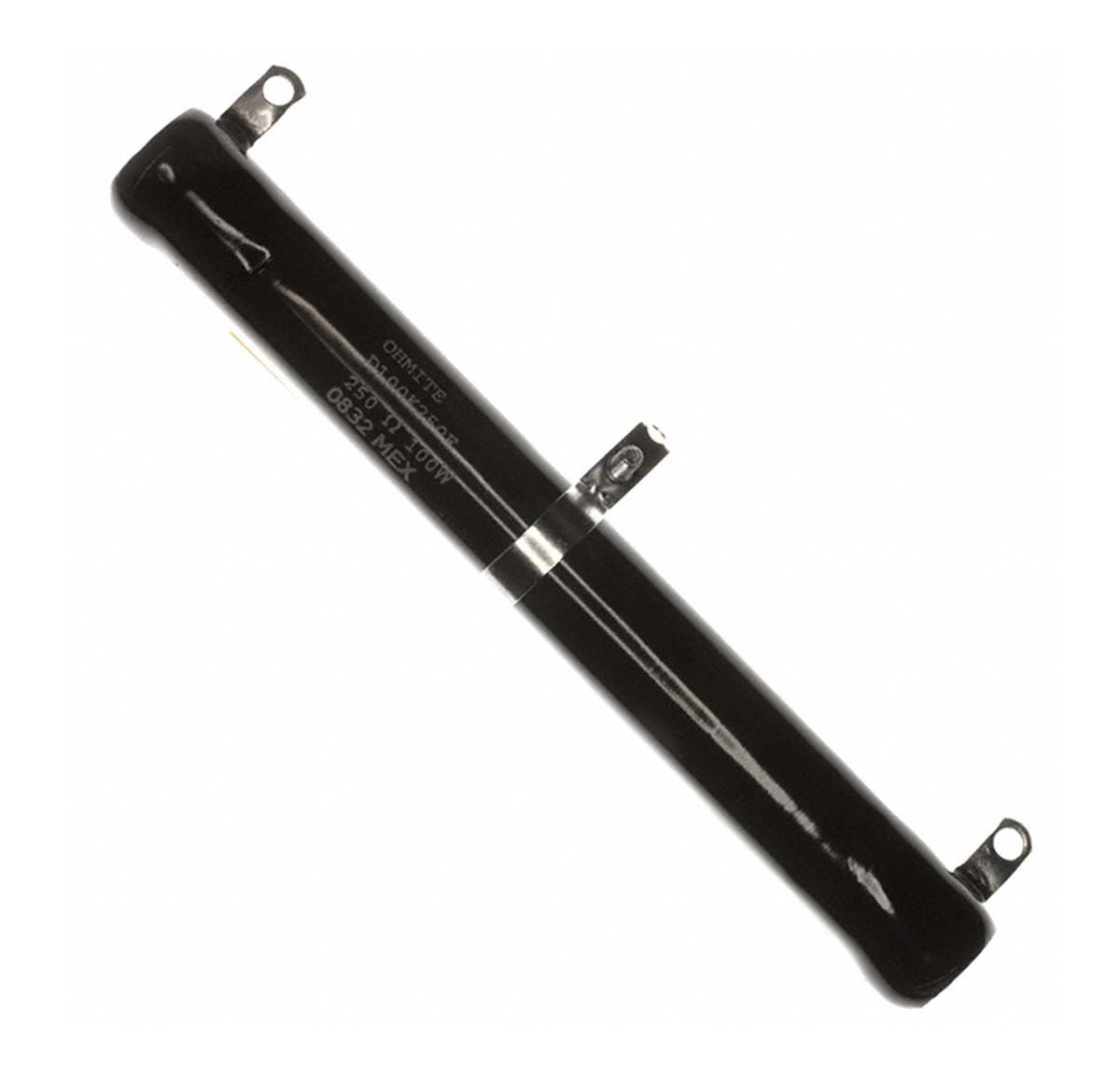 Ohmite 250Ω ±10% 100W Adjustable Wire Wound Resistor ±260ppm/°C 165.1mm