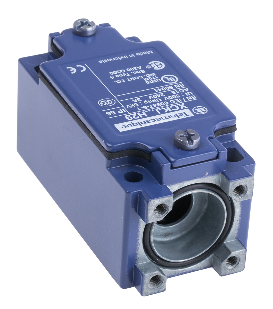 Telemecanique Sensors OsiSense XC Series Limit Switch, NO/NC, IP65, DP, Metal Housing, 240V ac Max, 10A Max