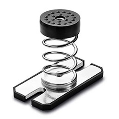 RS PRO Cylindrical M8mm Anti Vibration Mount, Spring Mount with 25daN Compression Load