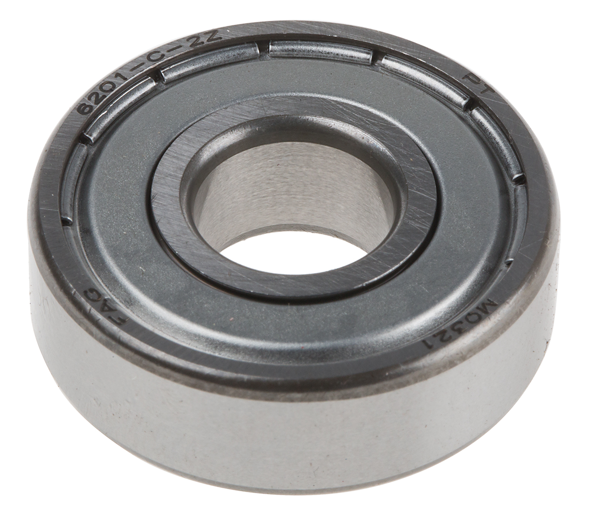 FAG 6201-C-2Z 1 Row Ball Bearing - 12 mm ID, 32 mm OD