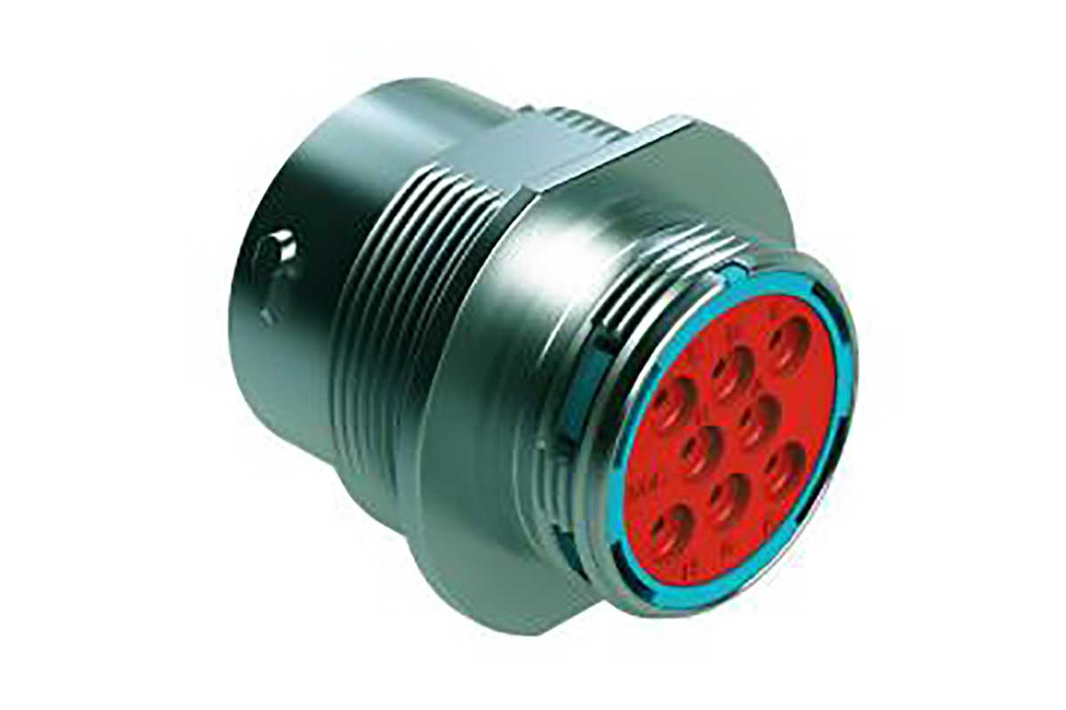 Amphenol Industrial Circular Connector, 8 Contacts, Cable, Standard Connector, Socket, Female, IP67, IP69K, Duramate
