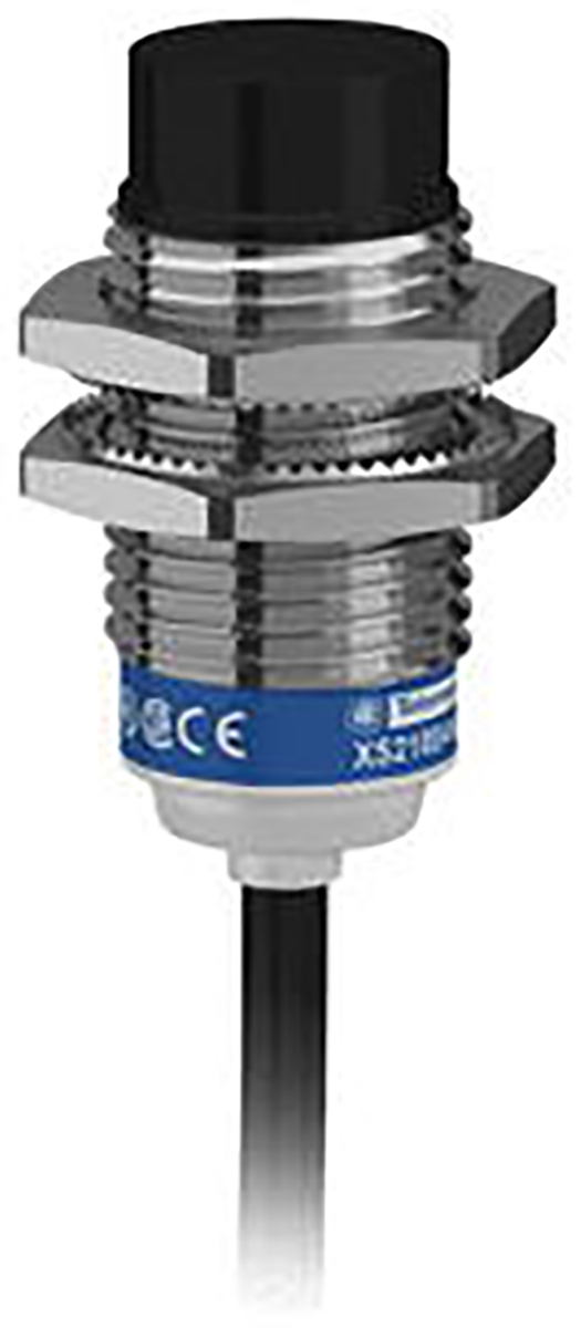 Telemecanique Sensors Inductive Threaded Barrel Proximity Sensor, M18, 16 mm Detection, PNP NO, 12 → 24 V dc