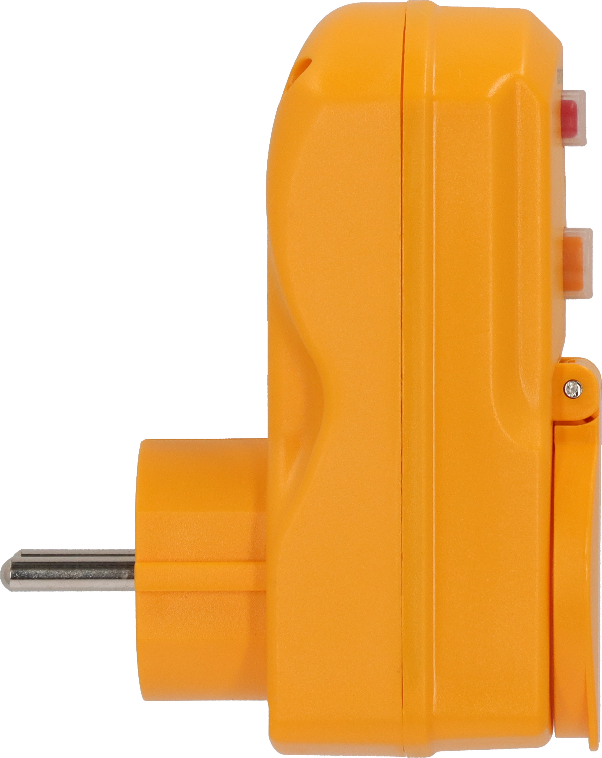 brennenstuhl, 1290 IP54 Yellow 2P Industrial Power Connector Adapter Plug, Socket, Rated At 16A, 230 V