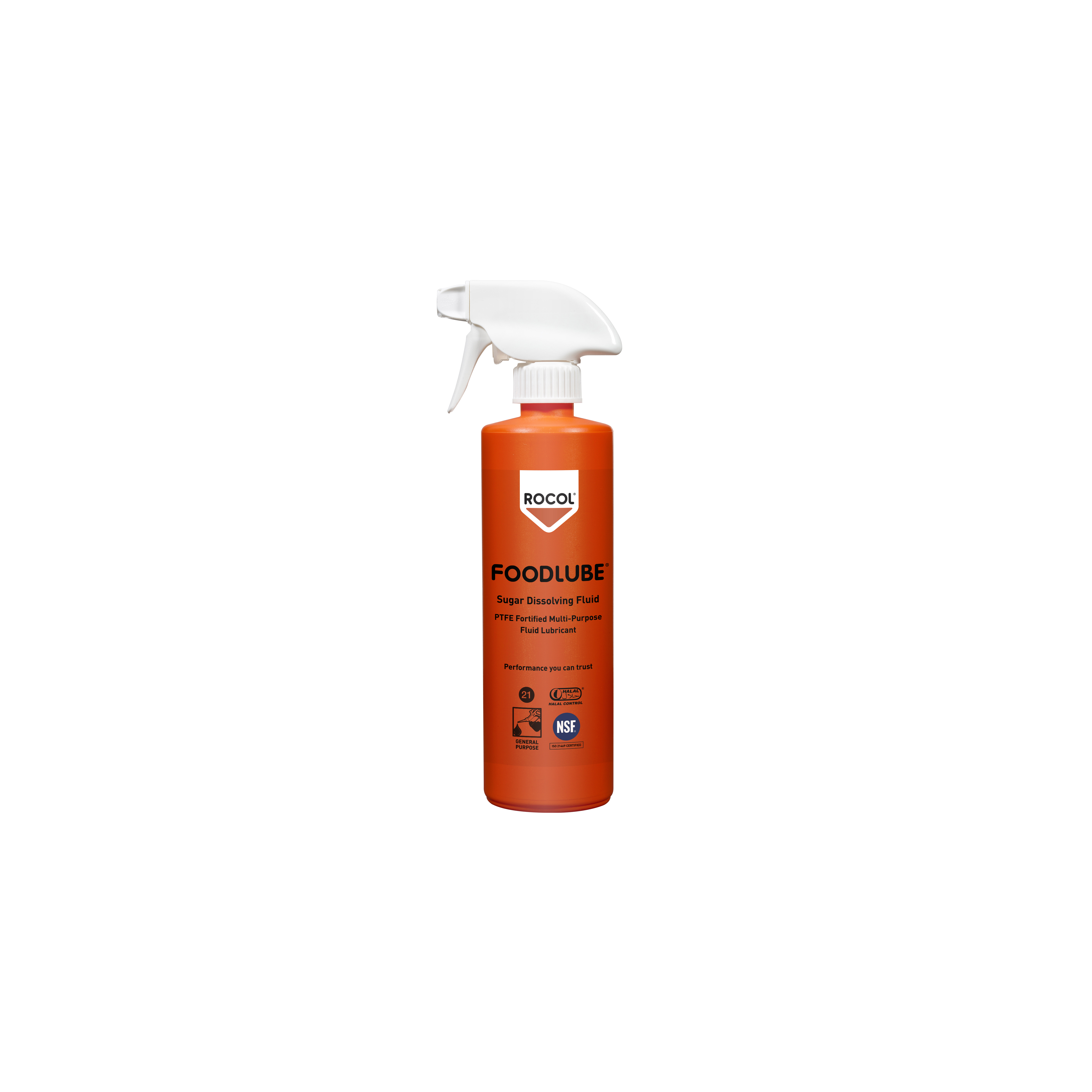 Rocol Foodlube® SUGAR DISSOLVING Fluid PFAS Free Lubricant 500 ml Bottle,Food Safe