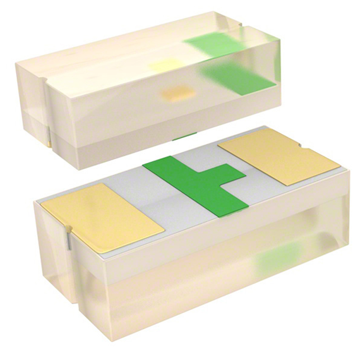 Broadcom2.6 V Green LED 1005 (0402)  SMD, HSMG-C280