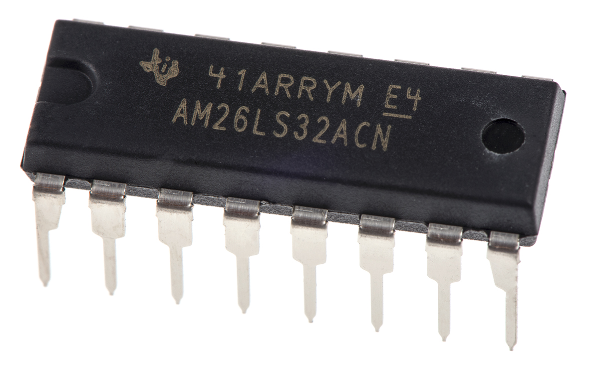 Texas Instruments AM26LS32ACN Line Receiver, 16-Pin PDIP