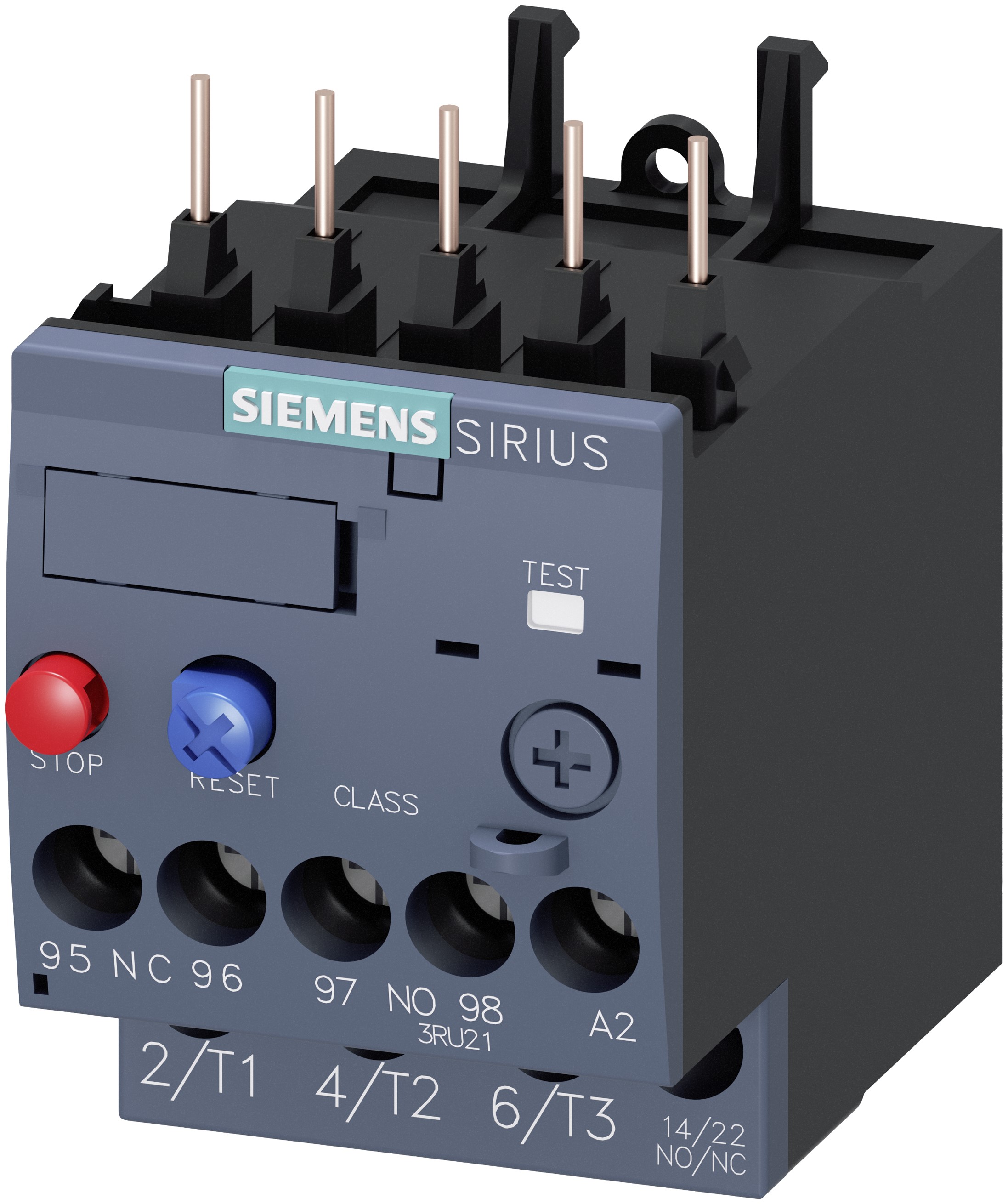 Overload Relay, 1.1 → 1.6 A, 1.6 A, 0.55 kW