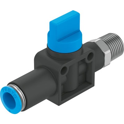 Festo NPT 3/16 in Pneumatic Shut-Off Valve, 185.4L/min