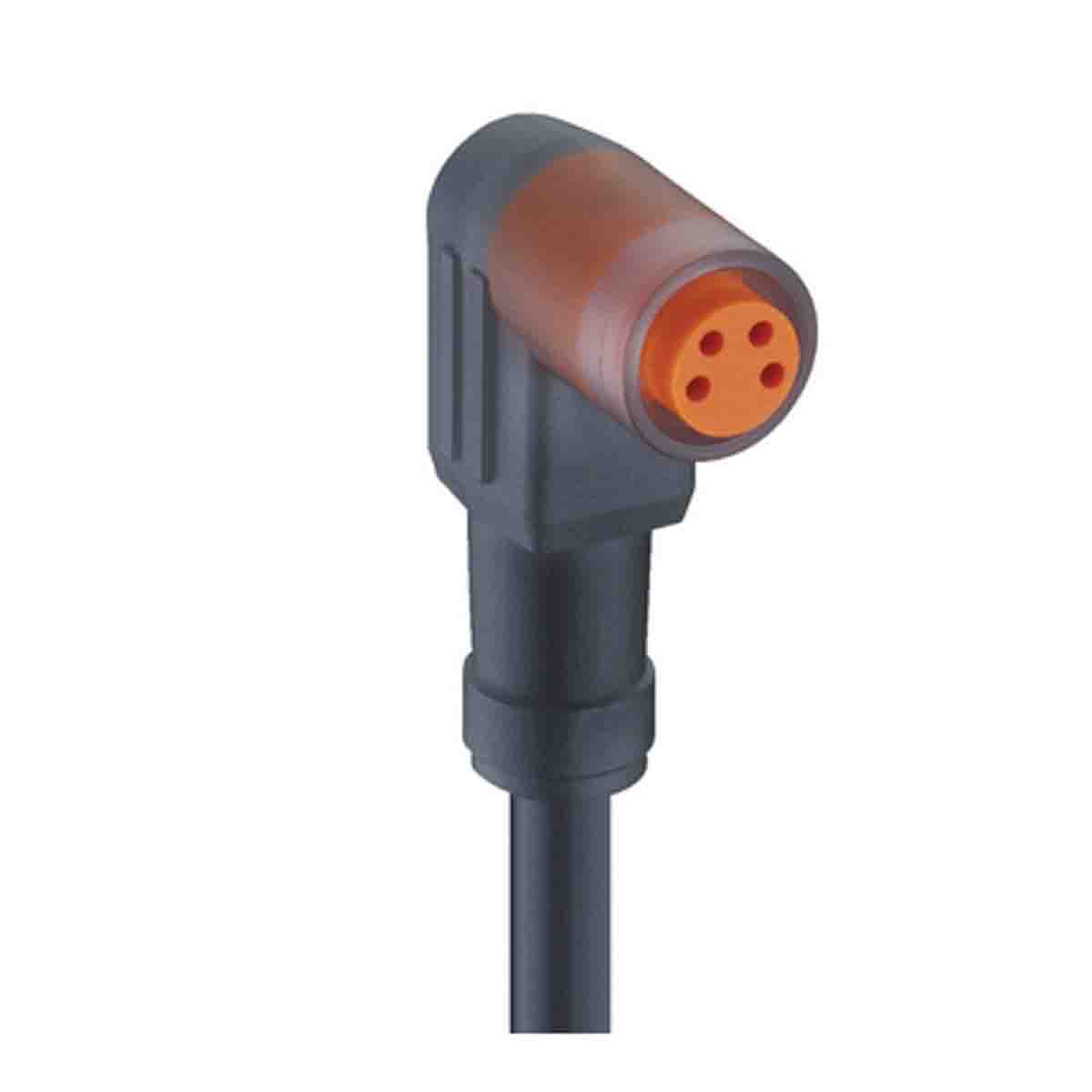 Lumberg Automation Female 4 way Free End Sensor Actuator Cable, 5 m