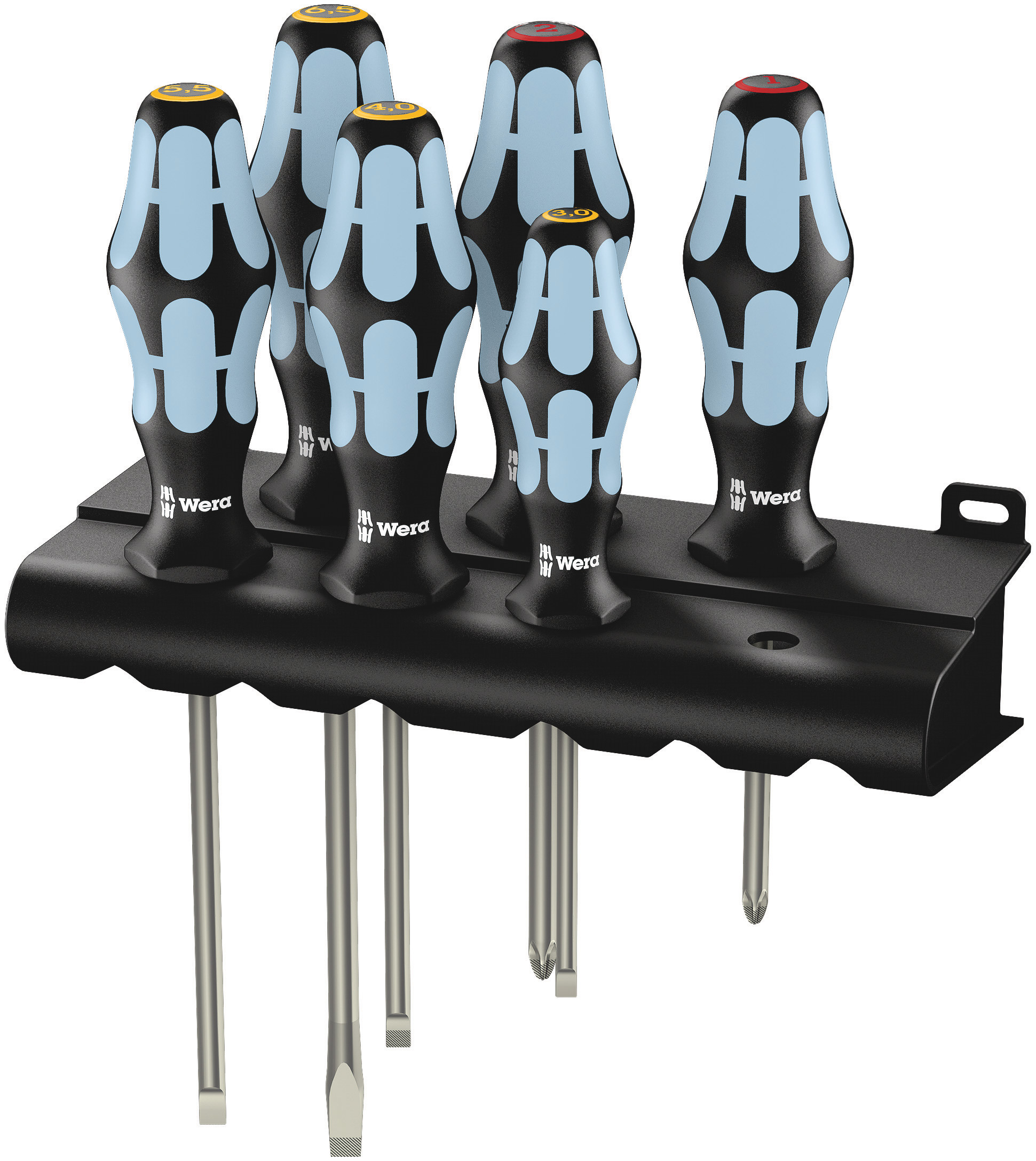 Wera Phillips; Slotted Screwdriver Set, 6-Piece