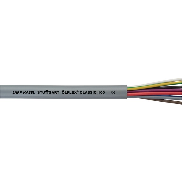 Lapp ÖLFLEX CLASSIC 100 Multicore Cable, 3 Cores, 1.5 mm² CSA 20 AWG, Unscreened, 50 m, Grey Polyvinyl Chloride Sheath