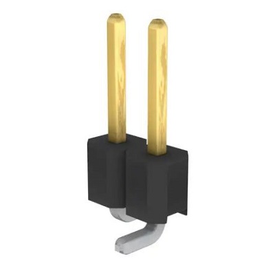 Molex 87898 Series Vertical Surface PCB Header, 2 Contact(s), 2.54 mm Pitch, 1 Row, Unshrouded