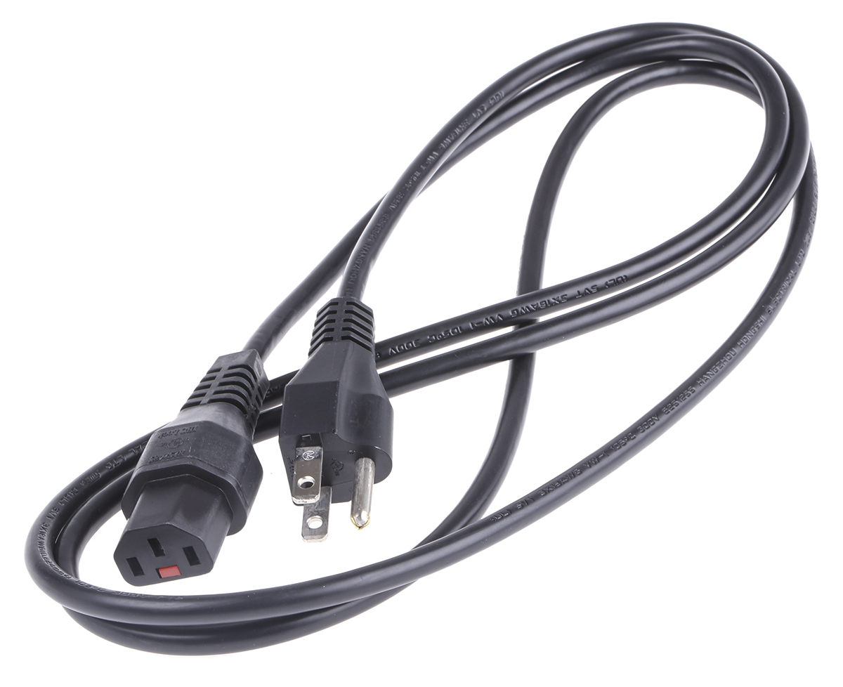 Schaffner C13 Cable Mount IEC Connector Socket, 10A, 250 V