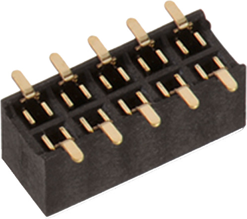 Wurth Elektronik WR-PHD Series Straight PCB Socket, 44-Contact, 2-Row, 2mm Pitch