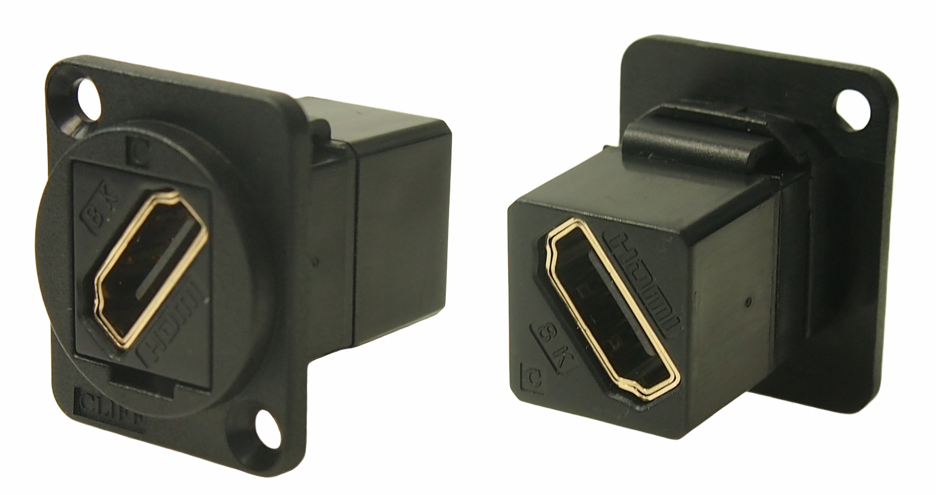 RS PRO 31 x 31 x 26 mm 2 Way Female to Female HDMI Connector 40 V ac