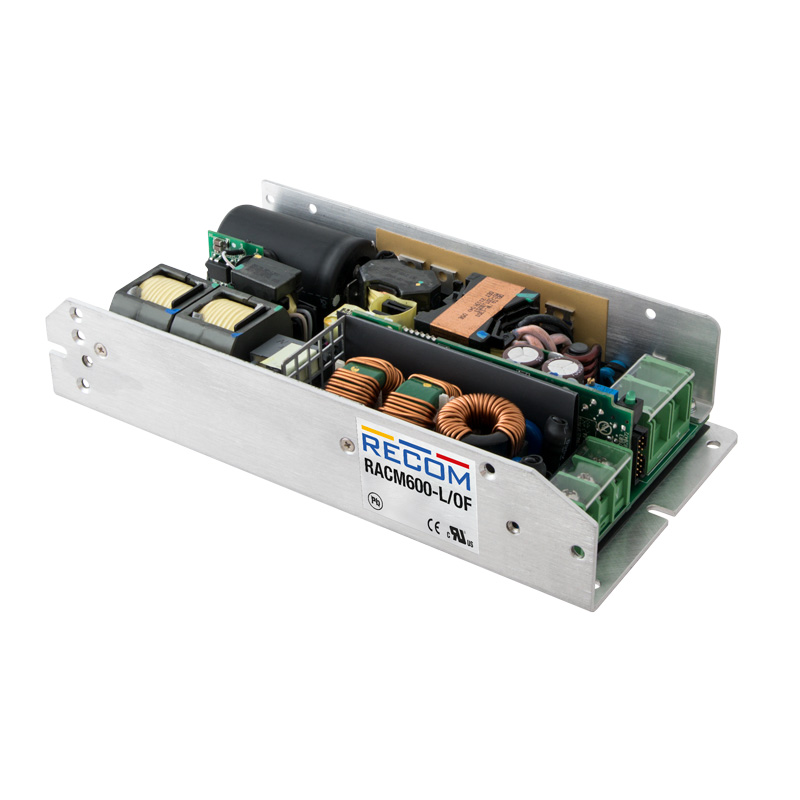 Recom, AC/DC Converter 66.67 A, 12 V, 9.6 V, Open Frame
