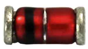 Vishay, 5.8V Zener Diode ±5% 1 W SMT 2-Pin DO-213AB