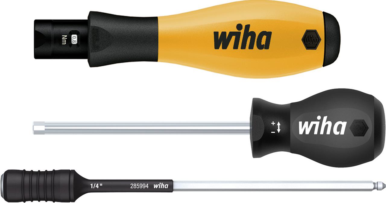 Wiha Adjustable Hex Torque Screwdriver, 0.1 → 0.6Nm, 4 mm Drive