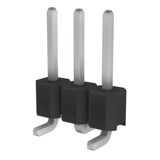 Molex C-Grid Series Vertical Surface Pin Header, 3 Contact(s), 2.54 mm Pitch, 1 Row, Unshrouded