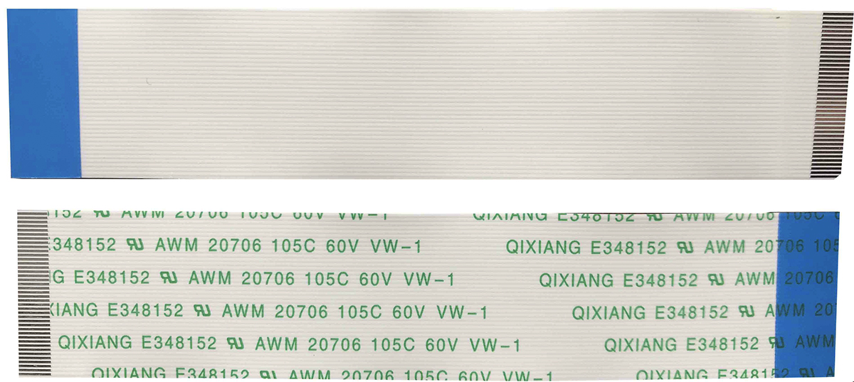 RS PRO FFC Ribbon Cable, 40-Way, 0.5mm Pitch, 152mm Length