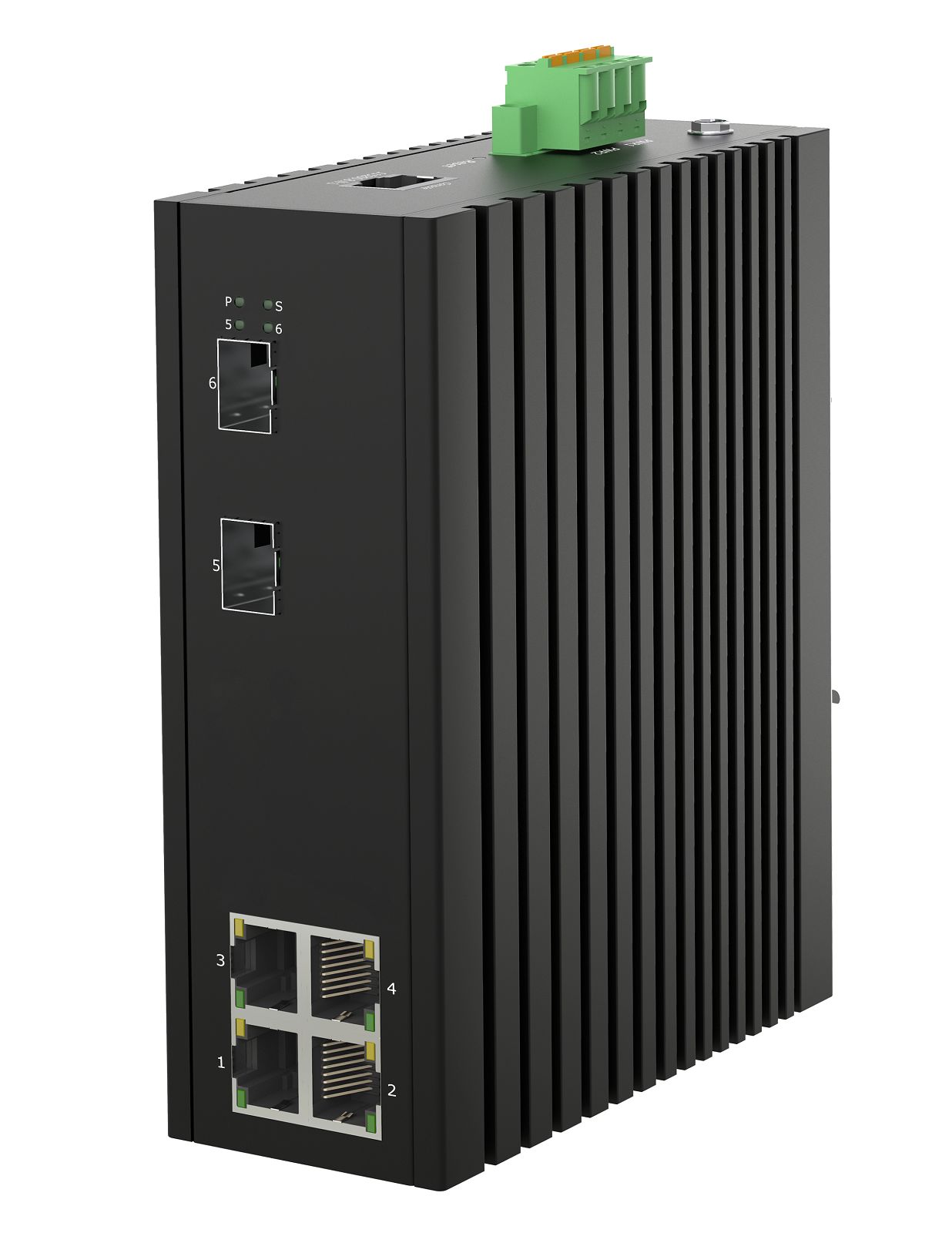 RS PRO Managed 4 Port Ethernet Switch, RJ-45