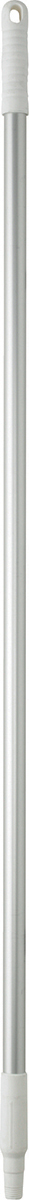 Vikan White Anodised Aluminium, Polypropylene Mop Handle, 1.26m