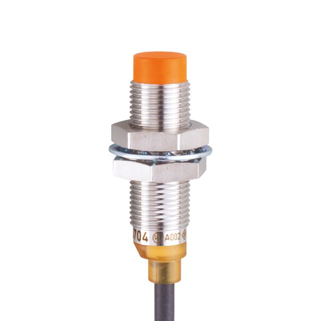 ifm electronic Inductive Threaded Barrel Proximity Sensor, M12, 7 mm Detection, PNP NC, 10 → 30 V dc