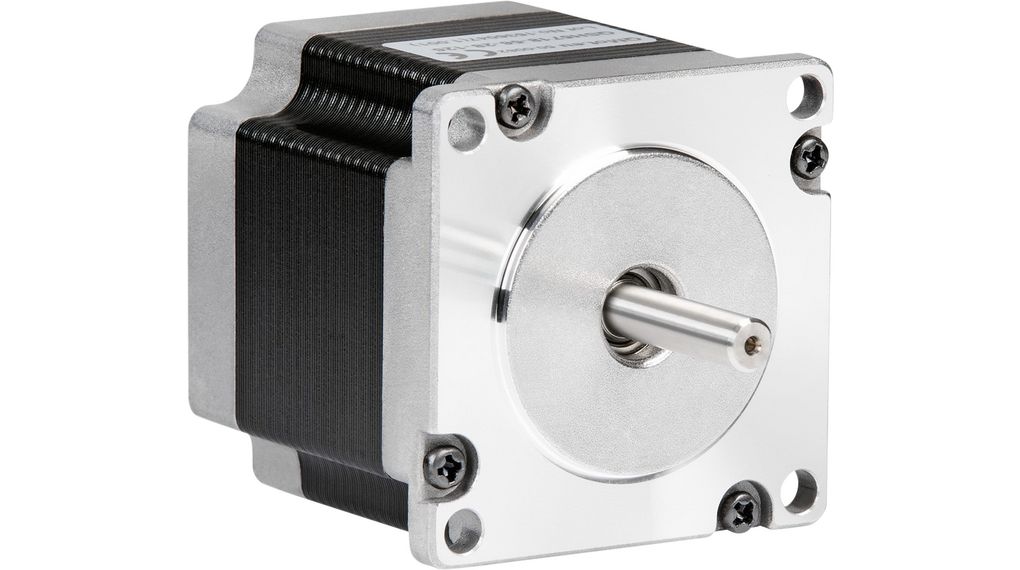 Trinamic QSH5718 Series Hybrid Stepper Motor, 1.26Nm Torque, 2.5 V, 1.8°, 6.35mm Shaft