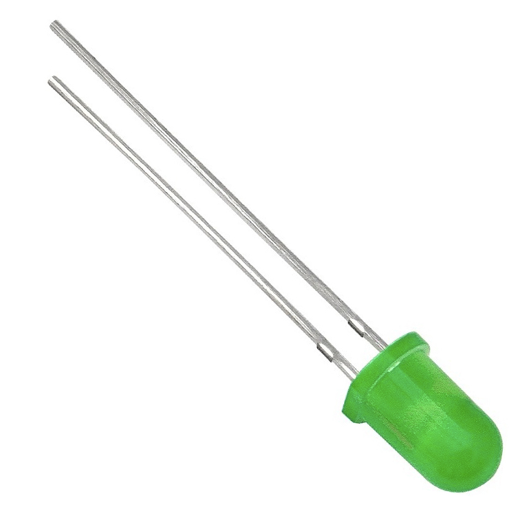 Kingbright2.2 V Green LED 5mm Through Hole, L7113SGD-LC27SF1.5